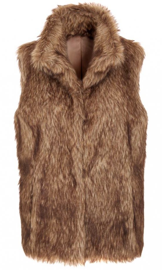 TU At Sainsbury's AW12 Faux Fur Gilet, £25