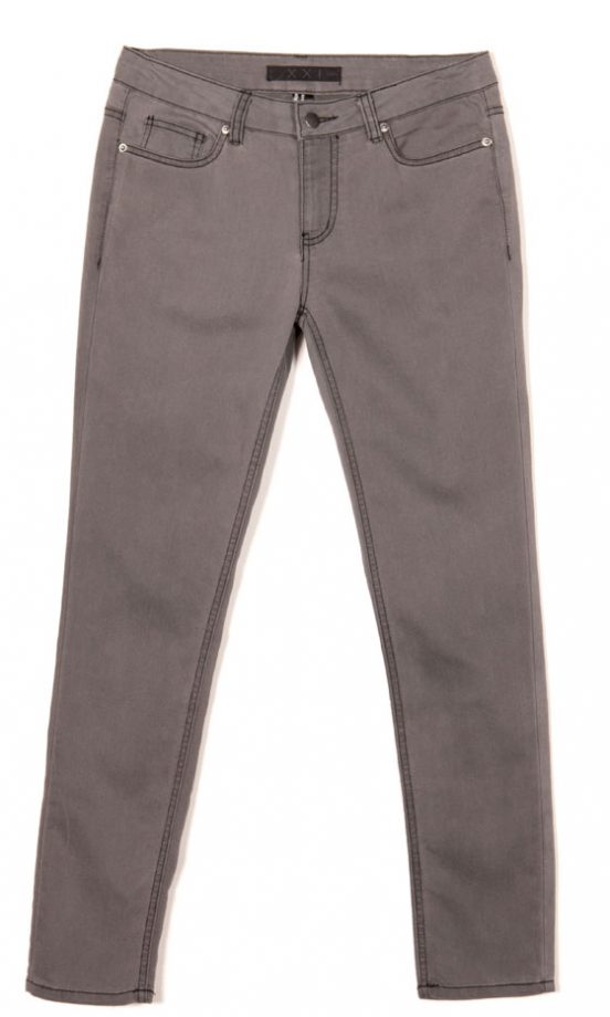Forever 21 AW12 Grey Denim Trousers, £16.75