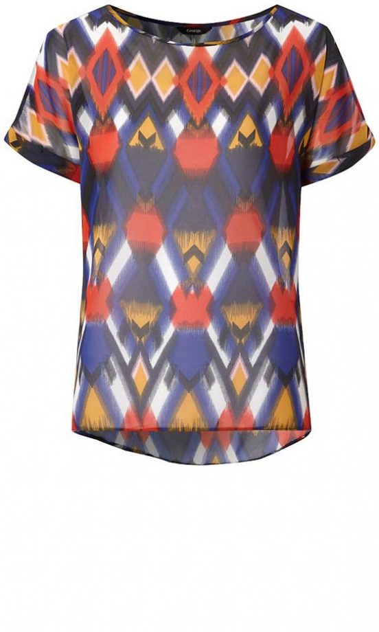George Tribal Print Top, £10