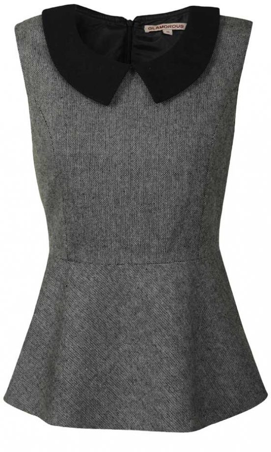 Glamorous AW12 Peplum Top
