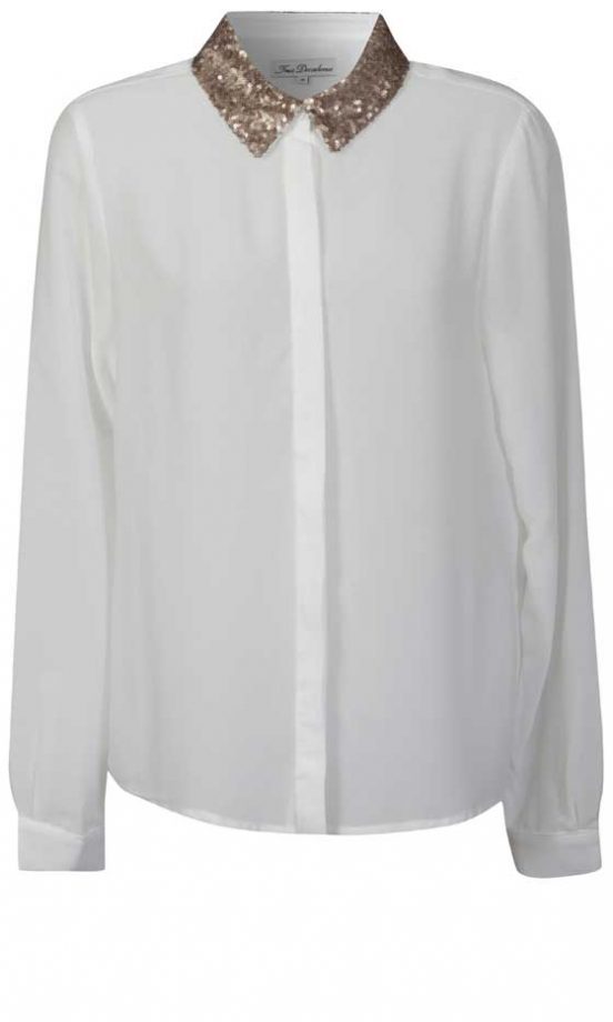 Glamorous AW12 Metallic Collar Shirt