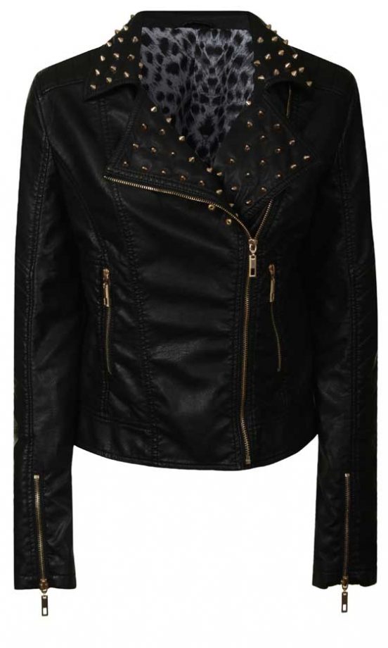 Glamorous AW12 Studded Leather Jacket