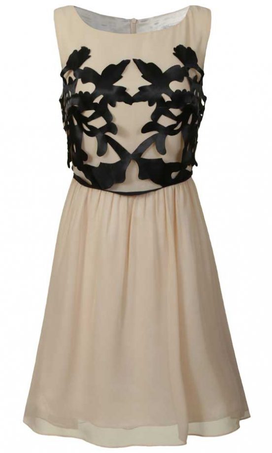 Glamorous AW12 Embellished Cream Dress