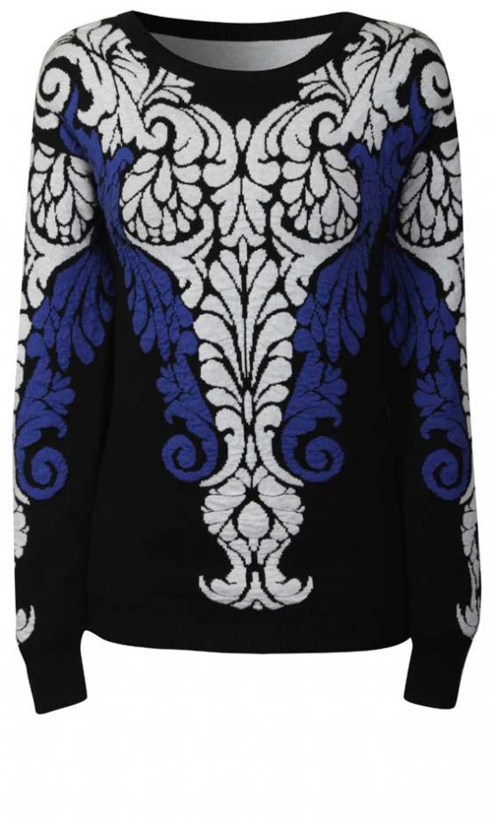 Glamorous AW12 Bold Print Jumper