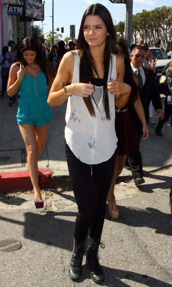 Kendall Jenner Shopping In LA, March 2012