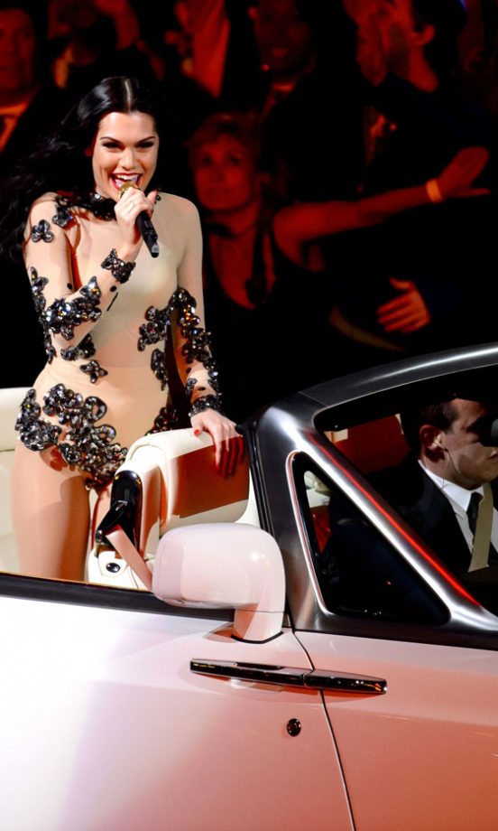 Jessie J At The Olympic Closing Ceremony