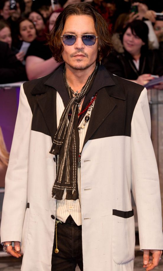 Johnny Depp As Christian Grey