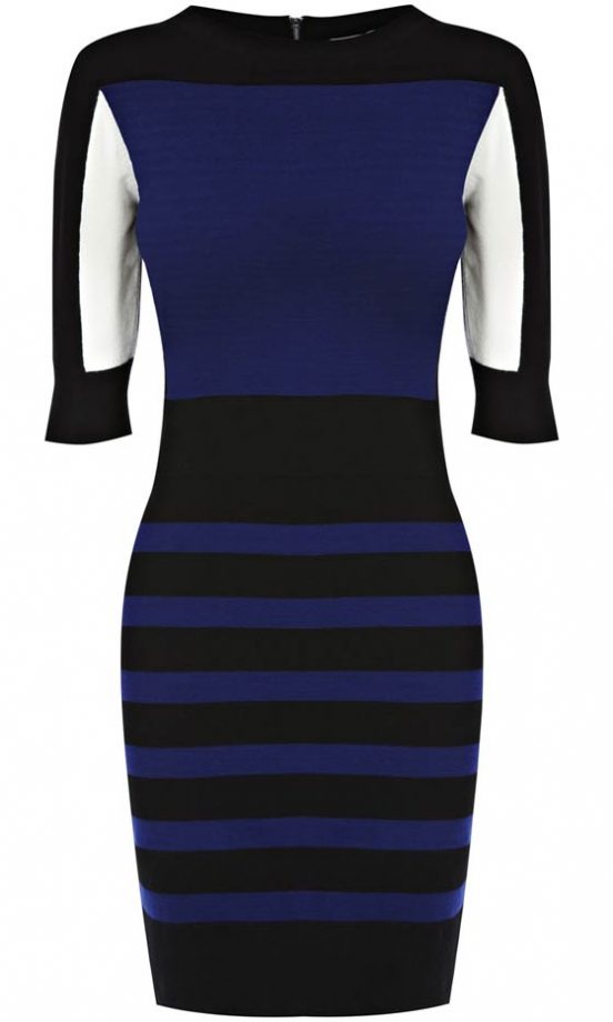 Karen Millen Striped Dress, £110