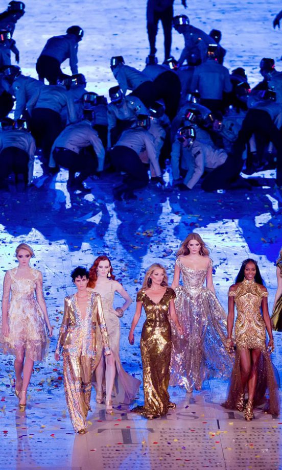 Kate Moss At The Olympic Closing Ceremony