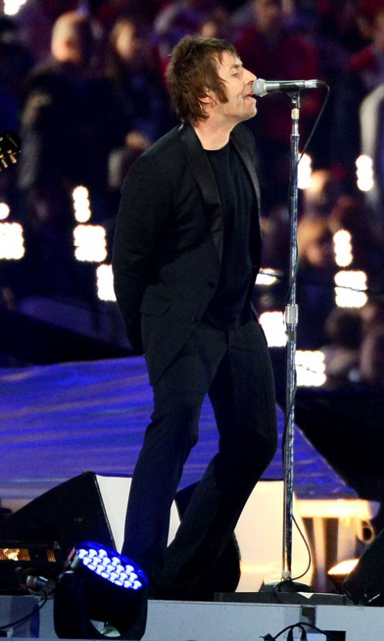 Liam Gallagher At The Olympic Closing Ceremony