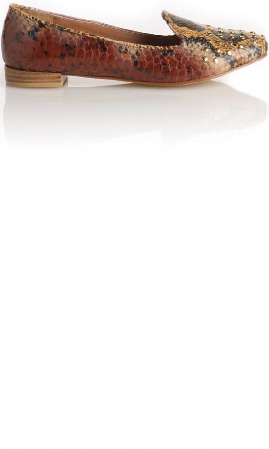 Louise Roe For Stylistpick AW12 Snake Skin Flats