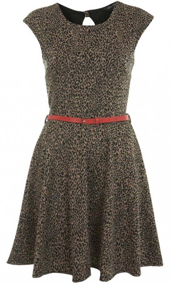 Miss Selfridge Leopard Print Dress, £39