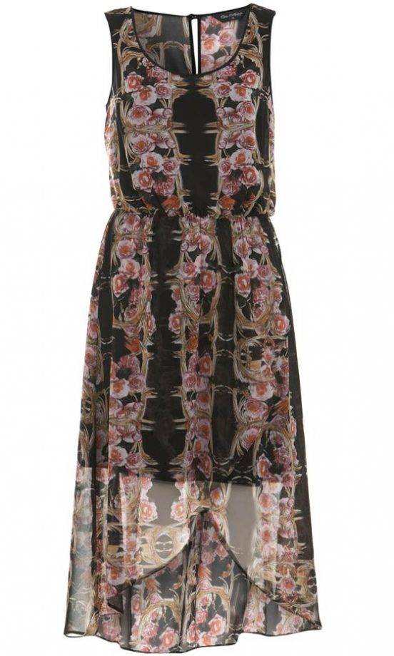 Miss Selfridge Rose Print Dress, £45