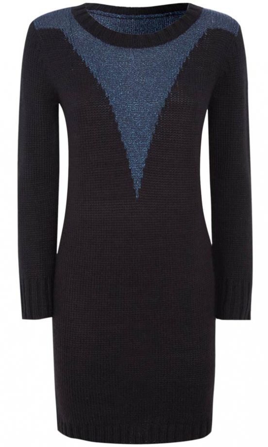 TU At Sainsbury's AW12 Navy And Blue Jumper Dress, £25