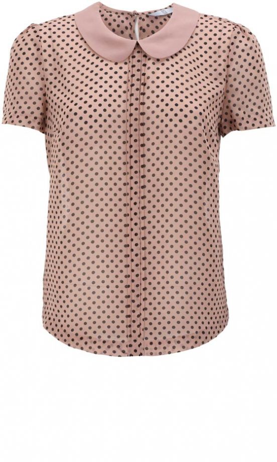 TU At Sainsbury's AW12 Nude Spot Peter Pan Collar Blouse, £16