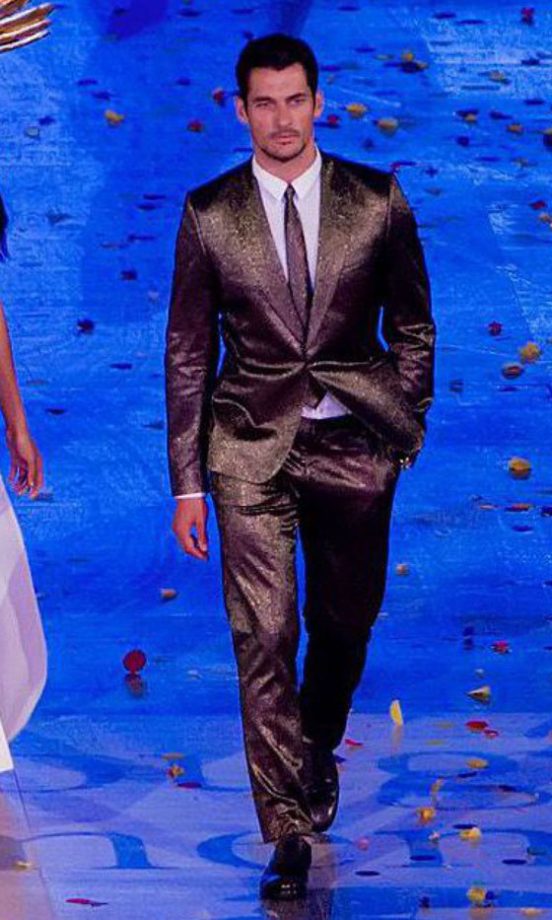 David Gandy At The Olympics Closing Ceremony, London 2012