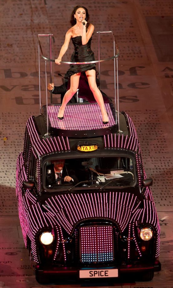 Victoria Beckham At The Olympics Closing Ceremony, London 2012