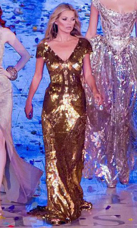 Kate Moss At The Olympics Closing Ceremony, London 2012
