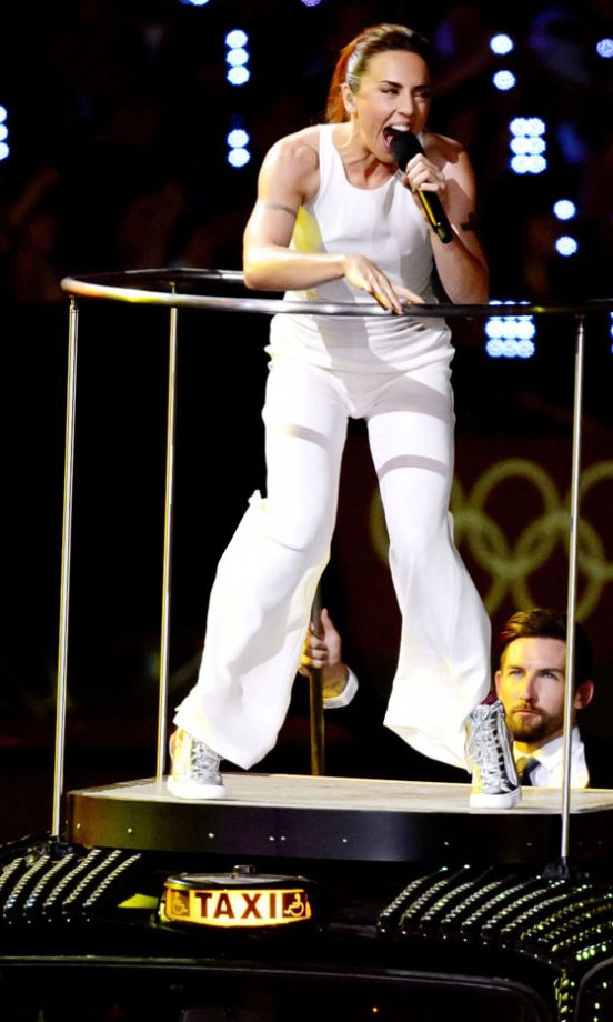 Mel C At The Olympics Closing Ceremony, London 2012