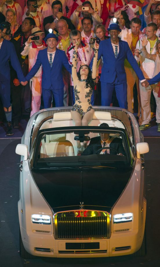Jessie J At The Olympics Closing Ceremony, London 2012