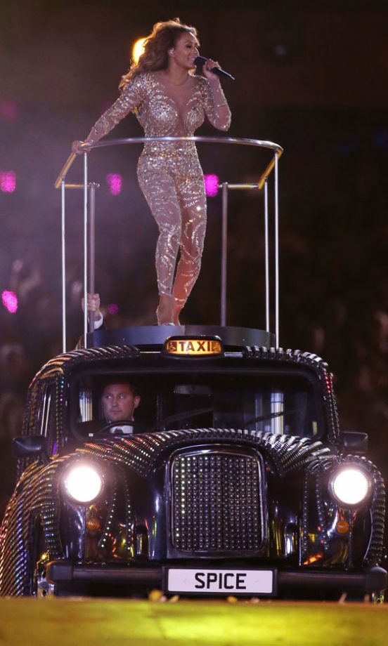 Mel B At The Olympics Closing Ceremony, London 2012