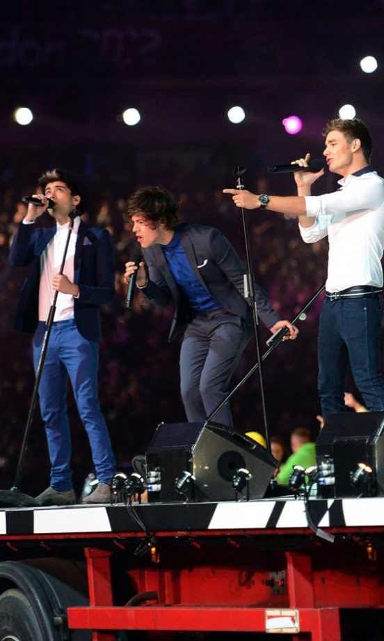 One Direction At The Olympic Closing Ceremony