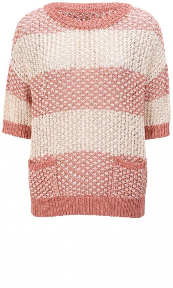 TU At Sainsbury's AW12 Pink And Cream Stripe Jumper, £22