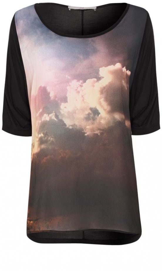 TU At Sainsbury's AW12 Purple Cloud Print Top, £16
