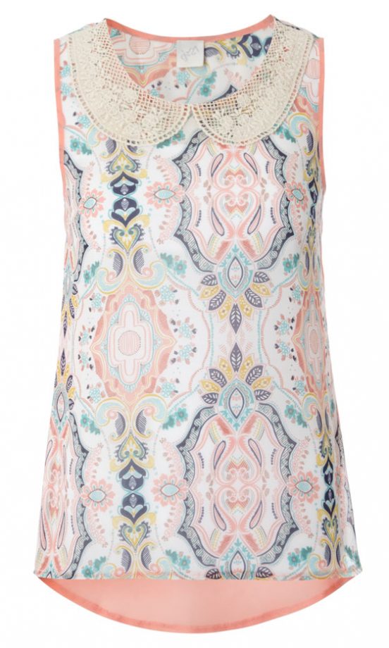 George AW12 Paisley Print Top, £12