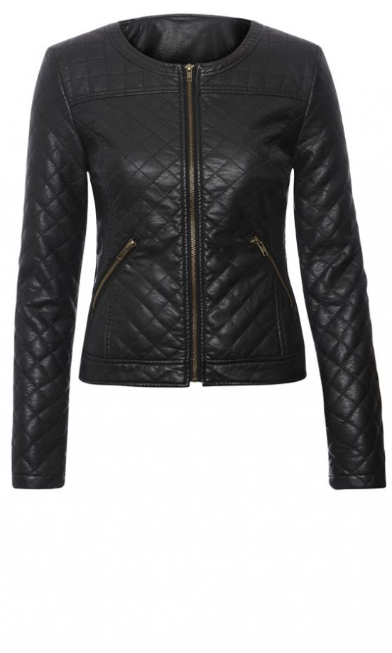 George AW12 Quilted PU Biker Jacket, £25
