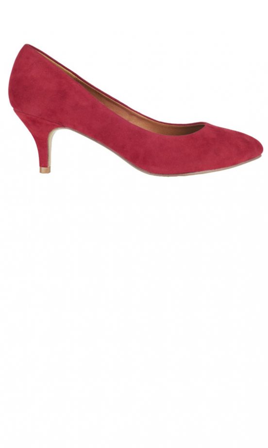 George AW12 Red Court Shoe, £10