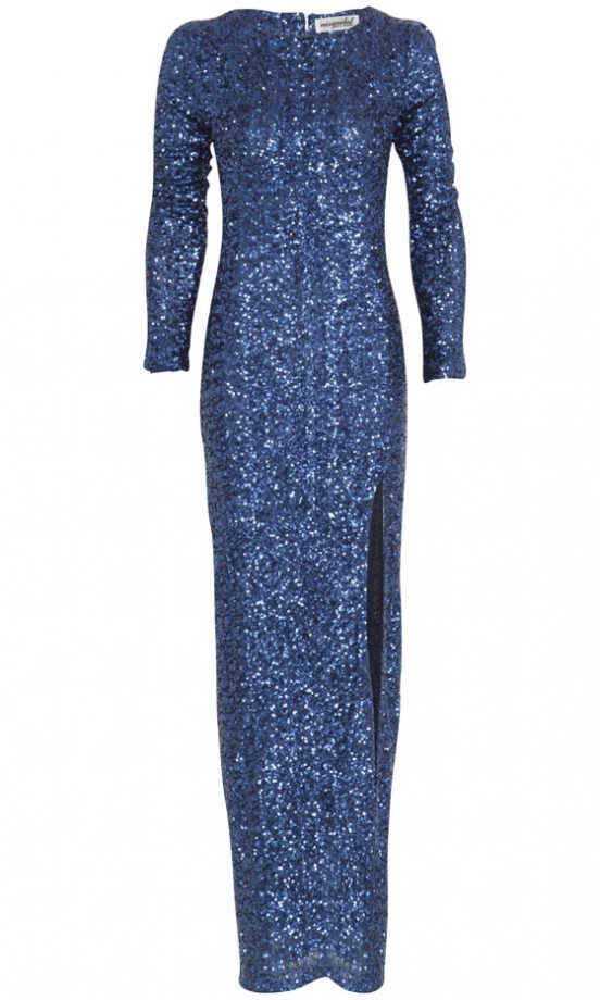 Missguided AW12 Sequin Maxi Dress, £54.99