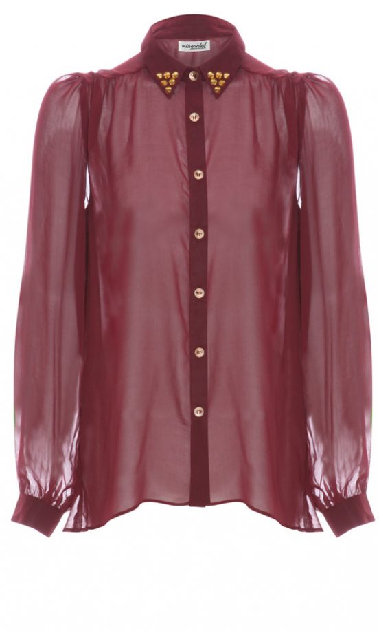 Missguided AW12 Sheer Blouse £24.99