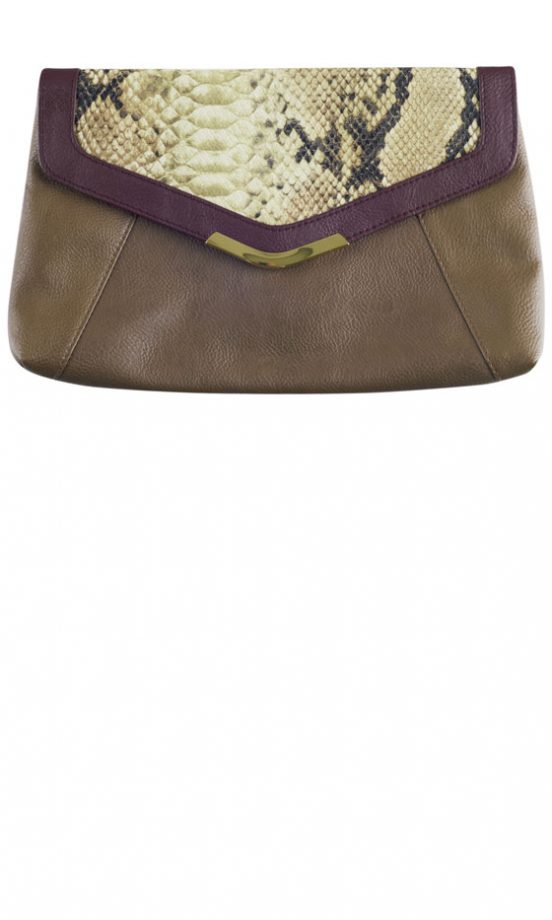 George AW12 Snake Clutch Bag, £6