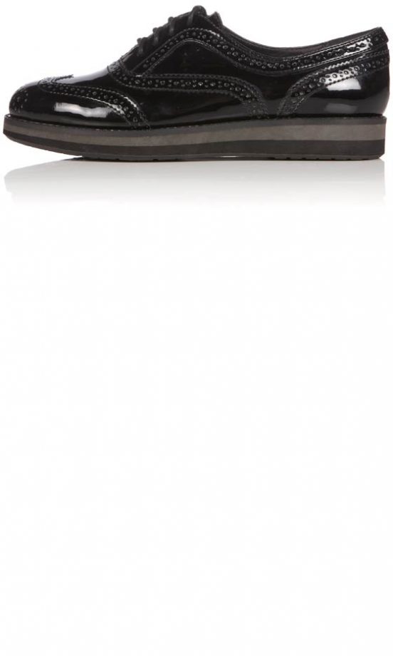 Stylistpick AW12 'Aubrie' Black Flatforms
