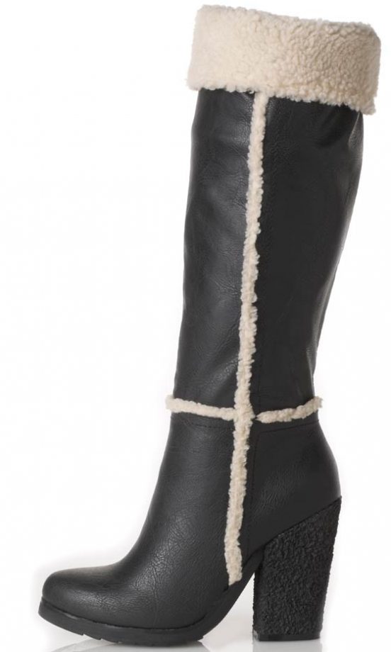 Stylistpick AW12 Leather And Wool Boots