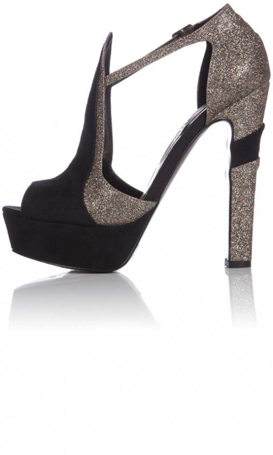 Stylistpick AW12 'Demour' Silver Platforms