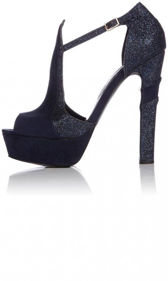 Stylistpick AW12 'Demour' Blue Platforms