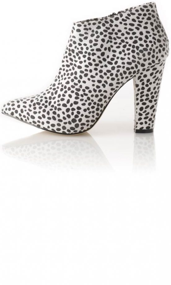 Stylistpick AW12 'Elenor' Dalmatian Print Boots