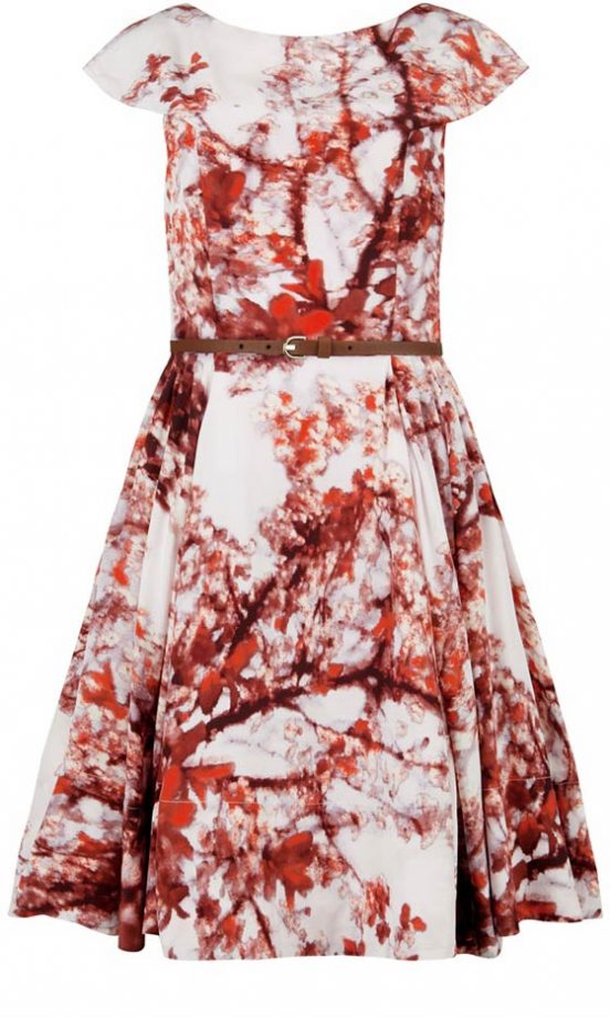 Ted Baker Blossom Print Prom Dress, £199