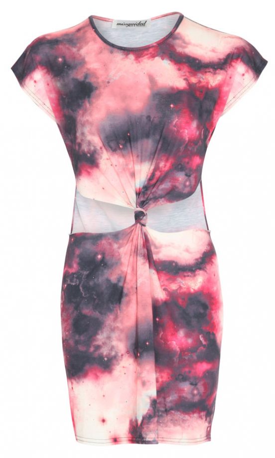 Missguided AW12 Tie Dye Jersey Dress, £14.99