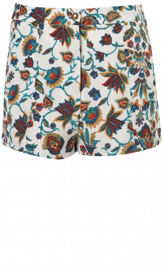 Topshop Paisley Shorts, £30