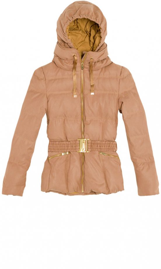 Zara Caramel Quilted Jacket