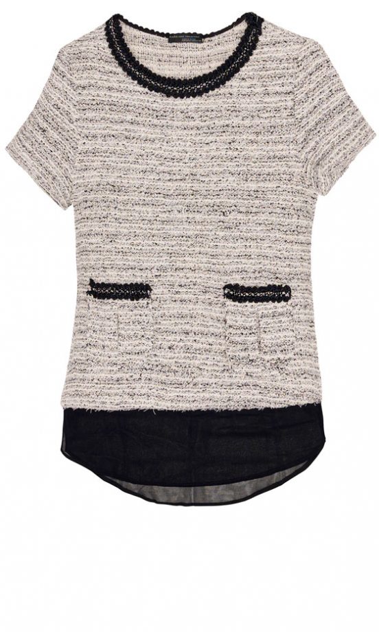Zara Textured Top