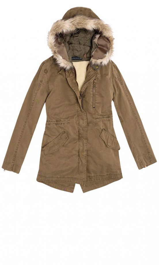 Zara Parka With Detachable Hood, £89.99