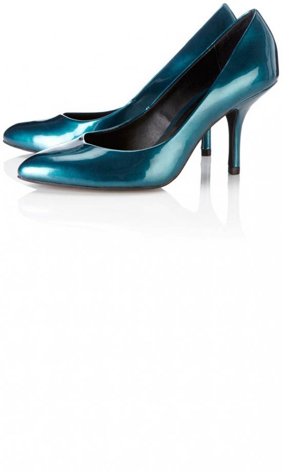 Wallis Green Metallic Courts, £29.50