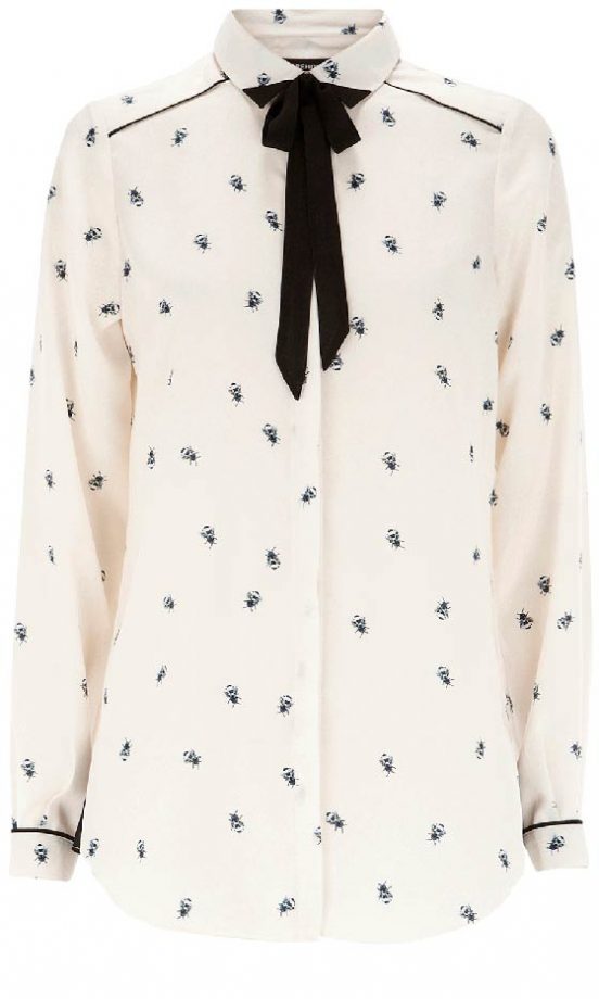 Warehouse Bee Print Blouse, £45