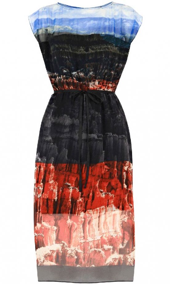 Warehouse Canyon Print Dress, £70