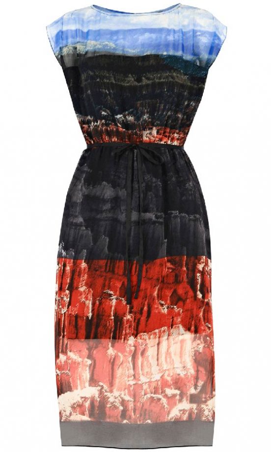 Warehouse Canyon Print Dress, £70