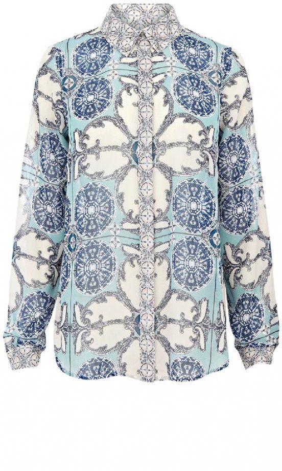 Warehouse Scarf Print Blouse, £45